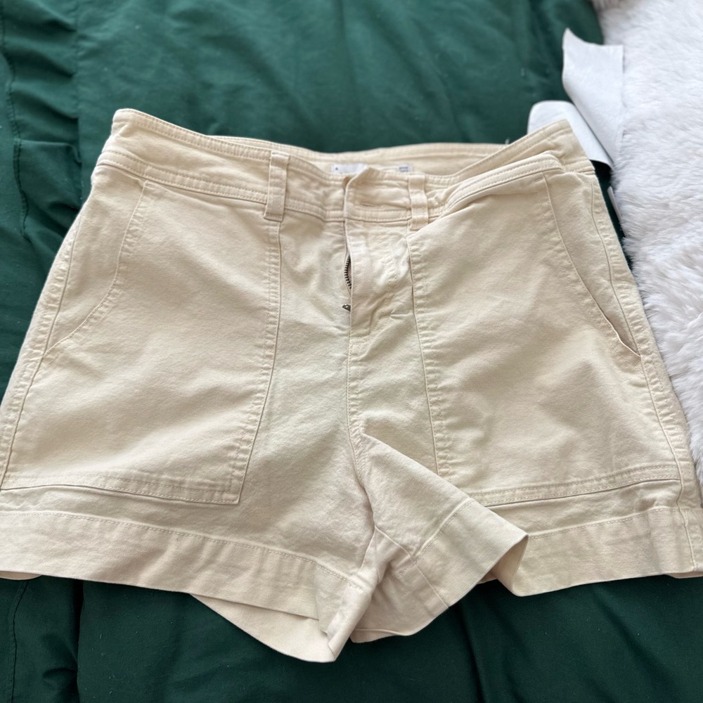 Mustard yellow shorts